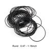 950pcs O Ring Watch Back Gasket Rubber Sealing Washers Set Replacement 12‑30mm 0.5mm