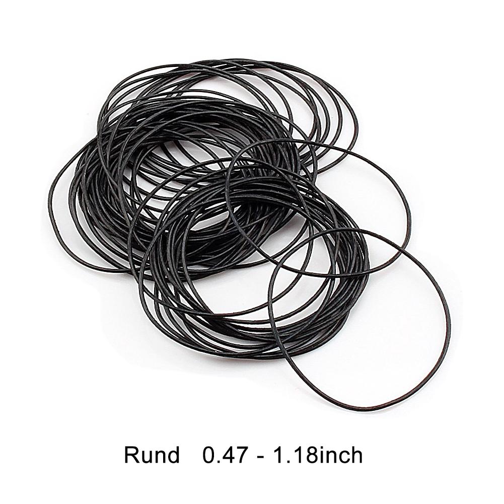 950pcs O Ring Watch Back Gasket Rubber Sealing Washers Set Replacement 12‑30mm 0.5mm