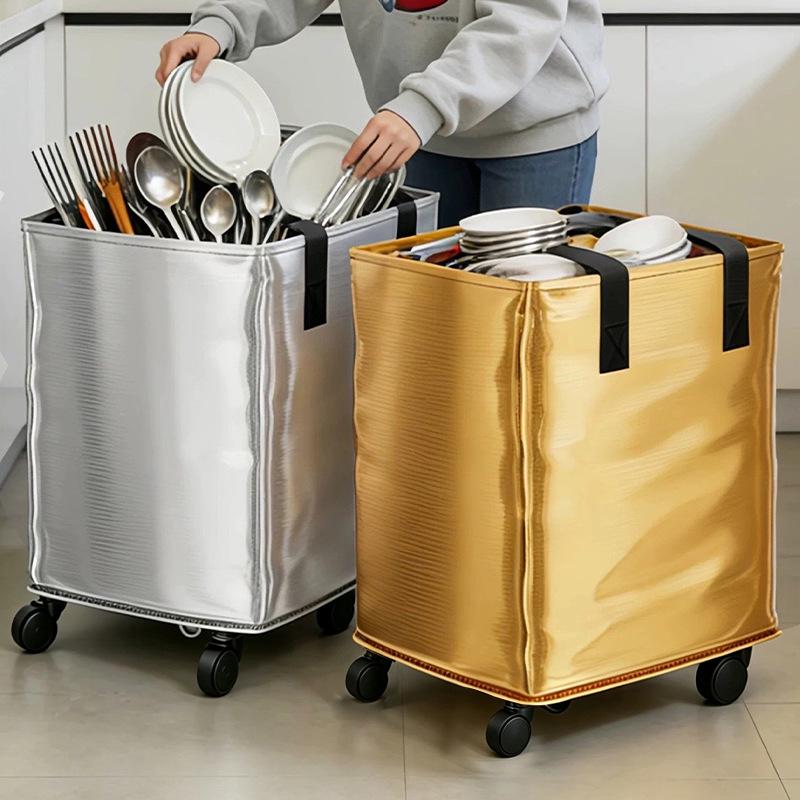 Borse contenitore con ruote di grande capacità: Valigie da viaggio con rotelle stile rullo aggiornate