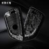 ABS Carbon Fiber Car Key Case Cover For BMW X1 X3 X5 X6 X7 1 3 5 6 7 Series G20 G30 G11 F15 F16 G01 G02 F48 Protected Shell Fob