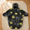Barn Halloween-tryck Flanell Helkropps Pyjamas Set för Mysig Sovkläder