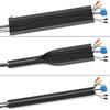 Wire Protector Network Cable Organizer Cable Management Sleeve Cable Storage Cover Cable Wrapper