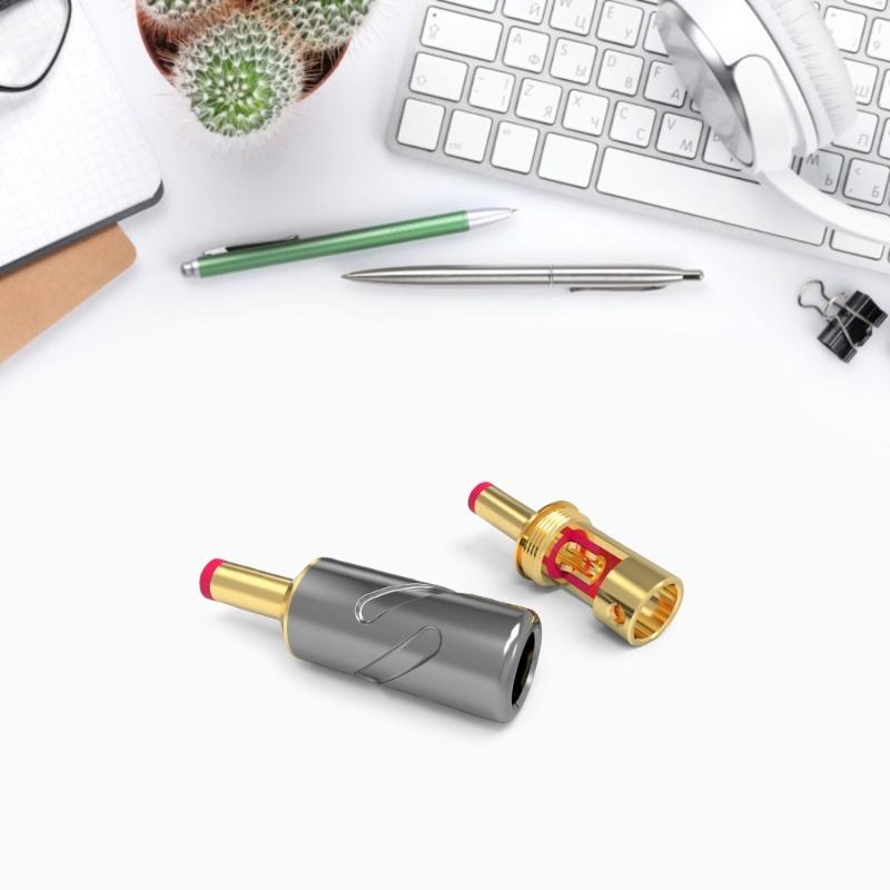 Für Monosaudio DC2.1G DC2.5G-Steckerbuchse DC25G 24K vergoldeter DC-Buchsen-Netzstecker für Audiophile Anwendungen