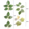 Filigree Rose Leaf Greenery for DIY Wedding Decor & Photography Props