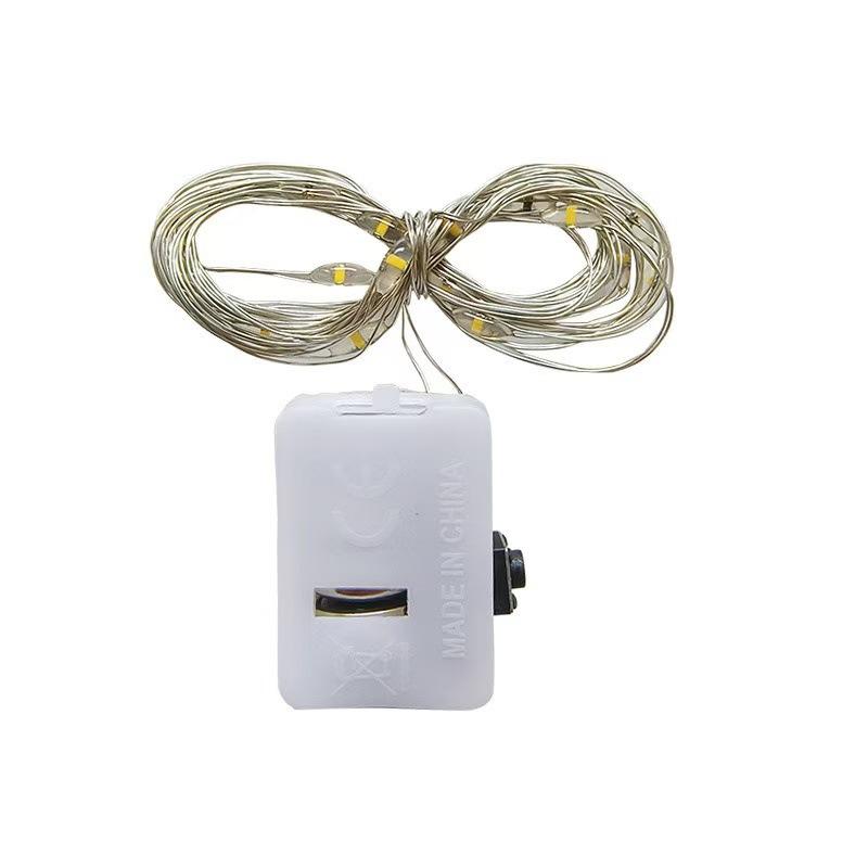 Adjust the Atmosphere Light Gift Box Light String LED String Copper Wire Lamp Adjust the Flashing Warm Light String