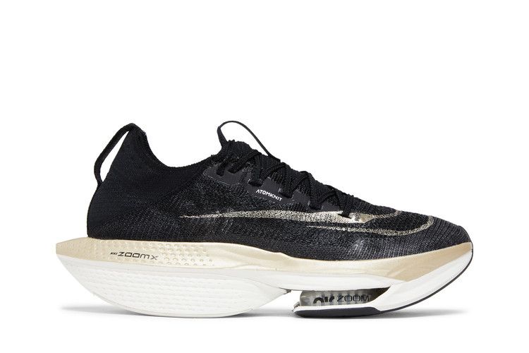 Nike Air Zoom Alphafly Next% 2 Black Metallic Gold Grain