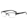 High-quality Men Square Plain Glasses Optical Spectacle Anti Blue Light Computer Glasses Myopia Glasses Nearsighted Eyewear -1.0