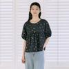 Thursday Island Women Blouson Back Neck Hole Pattern Blouse T264mbl264w