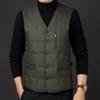 Men's V-Neck Warm Padded Vest