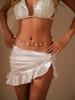 Women's Trendy Y2K Bohemian Pearl Shell Star Waist Chain for Beach Bikini Wear; Summer Jewelry