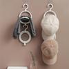 Baseball Hat Hanger Organizer Round Door Back Peaked Scarf Clothes Bag Display Holder Wall Hanging Rack Wig Stand Tool