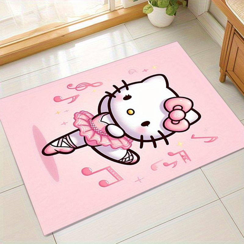 

1 шт. Коврик для танцев балета Hello Kitty - Милый розовый мультяшный кот, Декор|Идеальный подарок, Для офиса, Для улицы, Декор для домаz136 60cm by 90cm