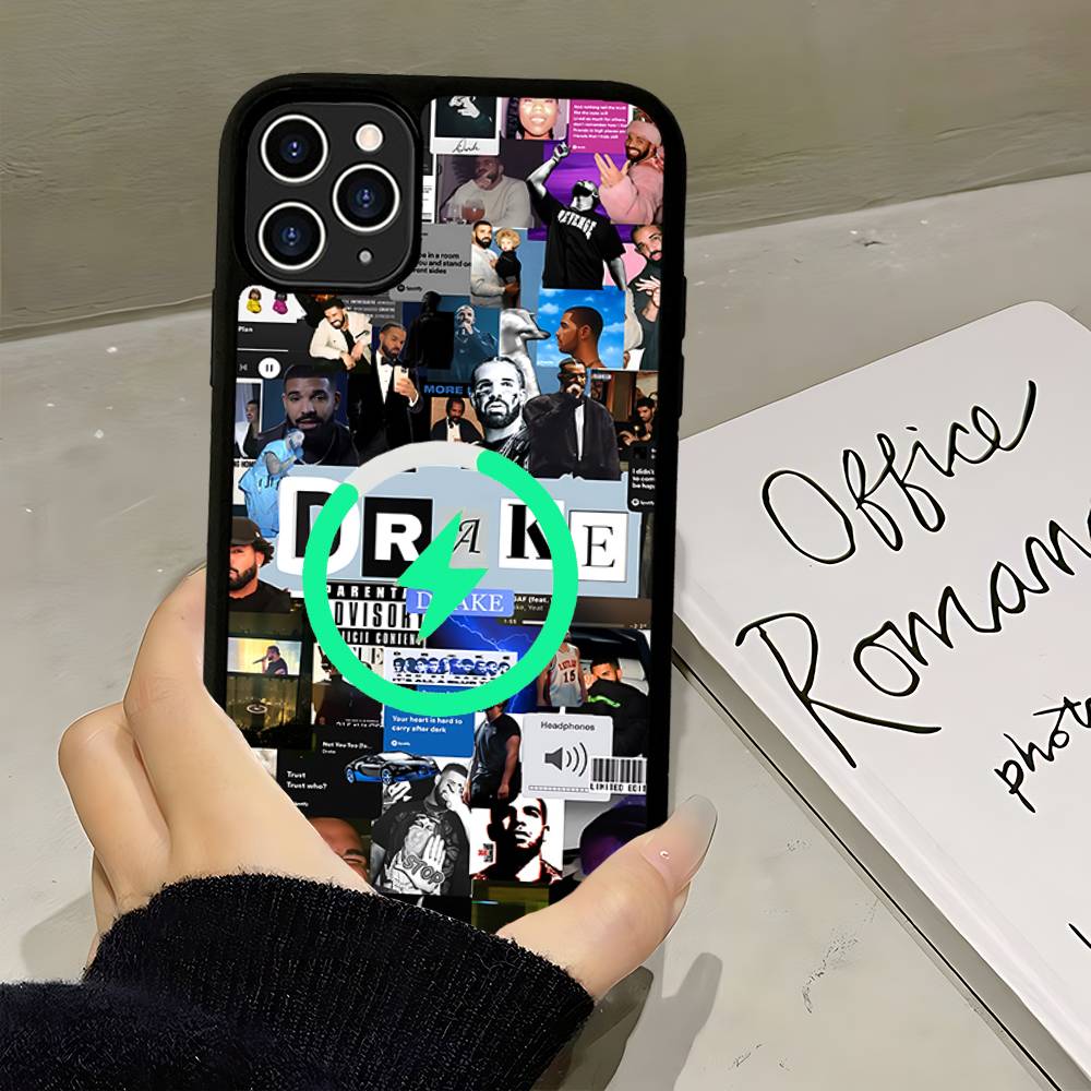 Singer Rapper D-Drake Magnetic Phone Case For IPhone 16 15 14 13 12 11 17 Pro Max Plus Wireless Charge Cover