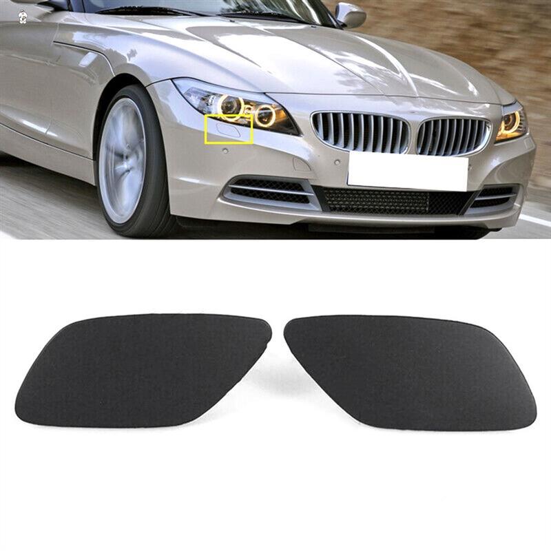 Cleaning Washer Front Bumper Head Light Spray Nozzle Jet Cover For BMW Z4 E89 2009-2016 Part Numbers 51117231079 51117231080
