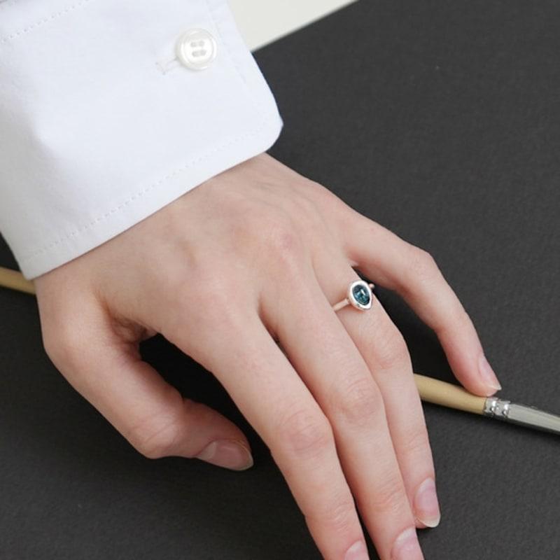 REINDEER GENTLE STONE RING 02