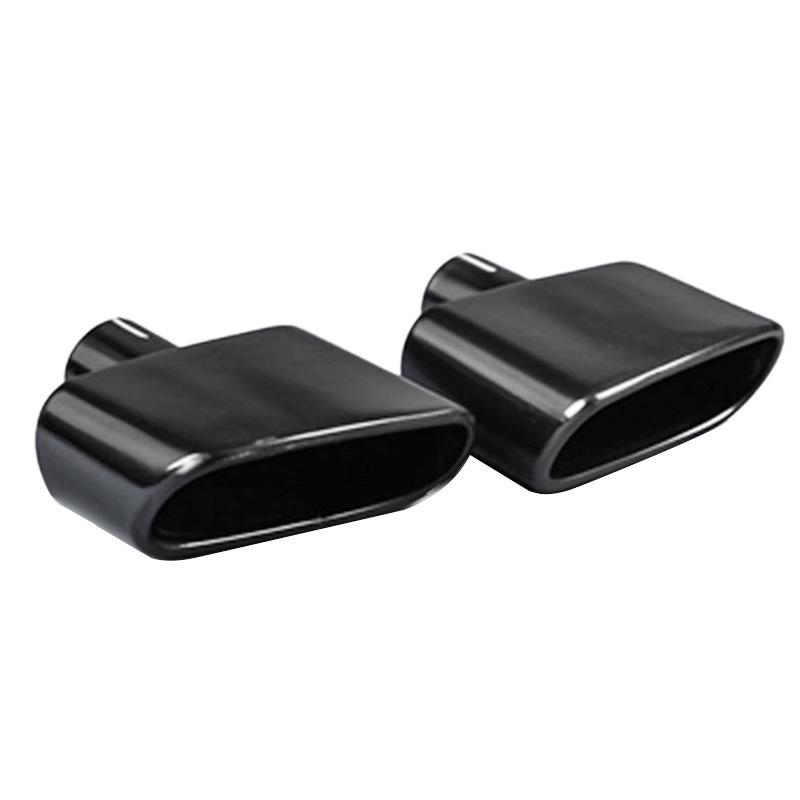 Automobil Edelstahl Schwarz Titan Auspuffrohr Quadratischer Auslass für BMW