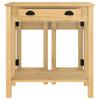 5 Piece Bar Set Solid Pine Wood