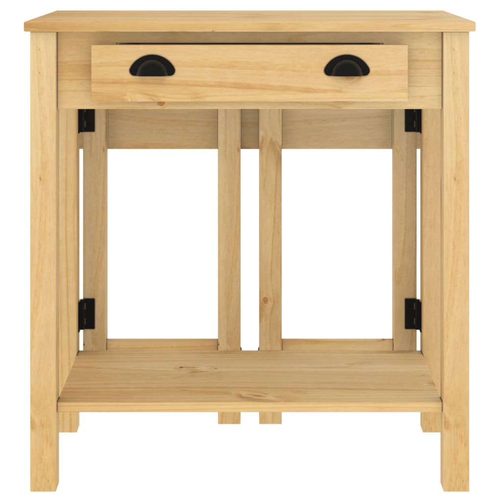 5 Piece Bar Set Solid Pine Wood