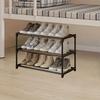 high quality1pc Multi Tier Shoe Rack Minimalist, 3 Tiers Home Storage & Organization Durable Shelf Shoe Storage Rack, Easy to Assemble Shoe Storage