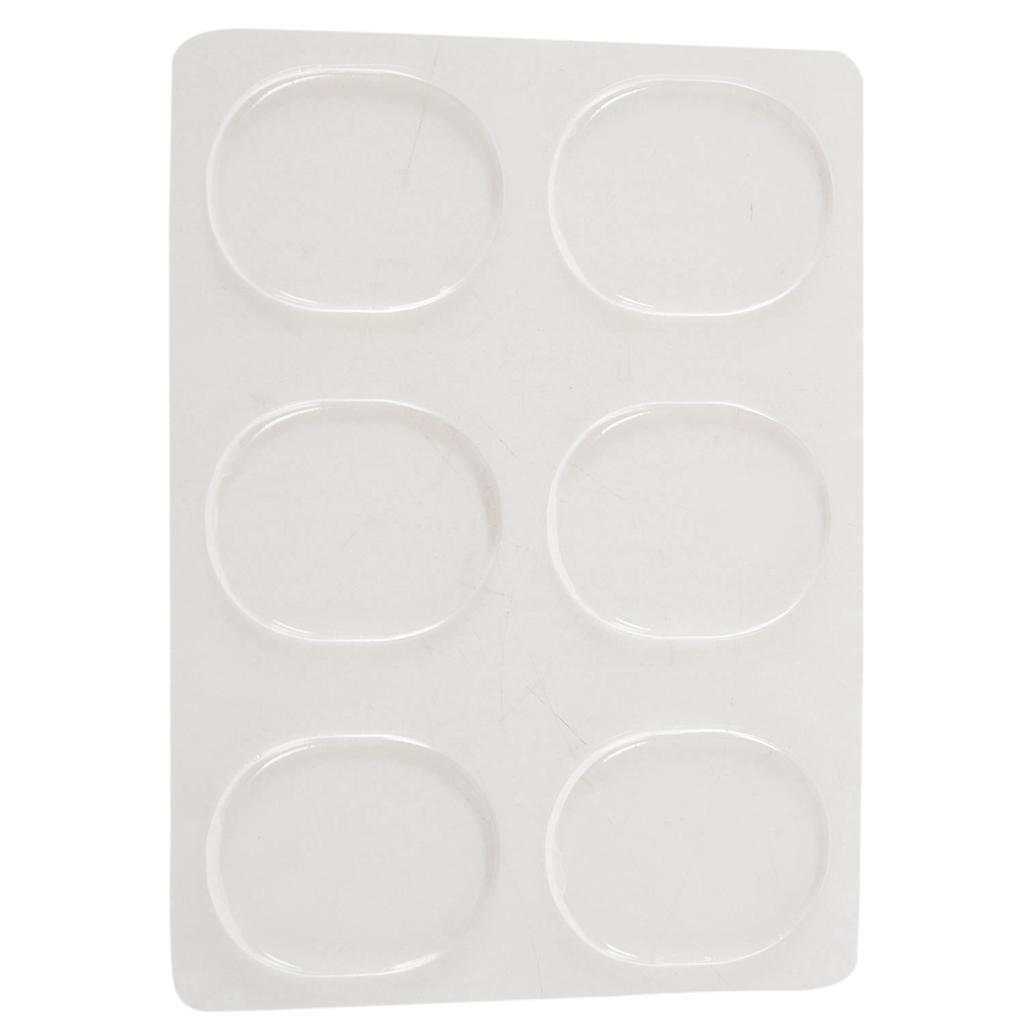 Klassisch-18 Stück Snare Drum Dämpfer Pad Trommel Dämpfer Gel Pads Snare Tom Trommel Schalldämpfer Transparente Schlagzeug Zubehör(Transparent)