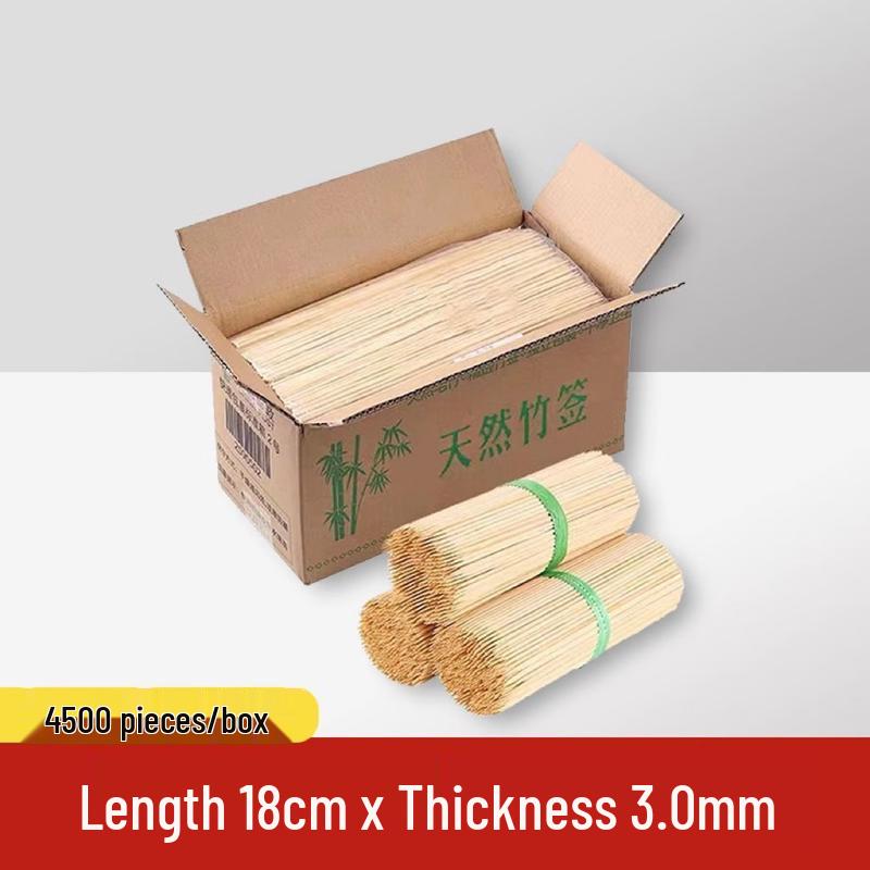 COFLYEE Disposable Bamboo BBQ Skewers