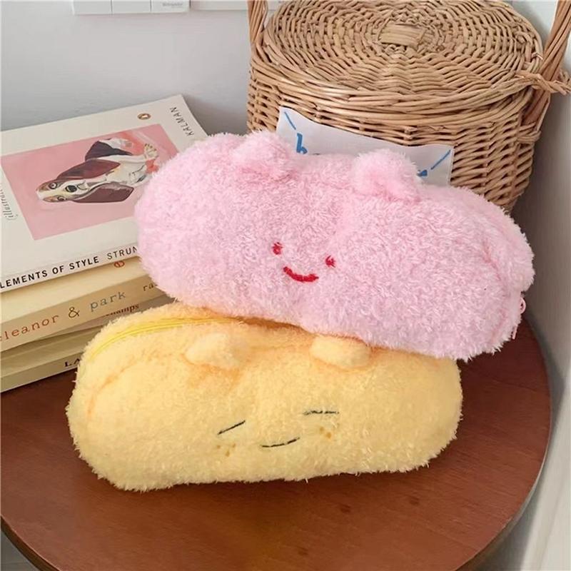 Oryginalny Pluszowy Piórnik Uroczy Ins Wielofunkcyjny Torba do Przechowywania o Dużej Pojemności Torba na Artykuły Papiernicze dla Ucznia Piórnik Szkolny