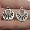 10pcs Charms Waterdrop For Earring Making DIY Jewelry Findings For Jewelry Making Accessories Antique Silver Color