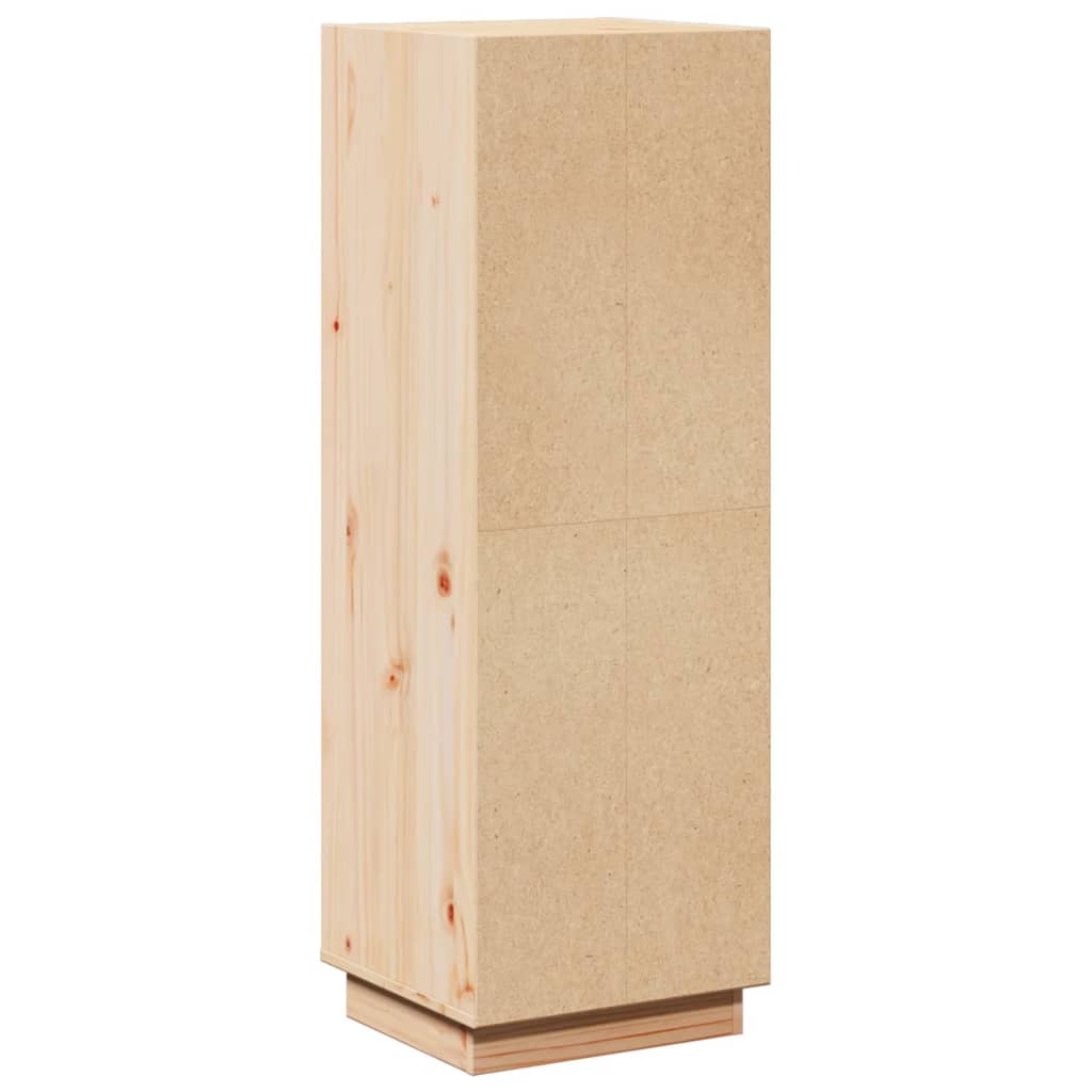 Highboard 37 X 34 X 110 Cm Solid Pine Wood