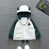 Children's Jackets, Spring and Autumn Color Matching Cartoon Jackets, Tops, Boys' Children's Clothing