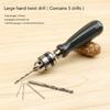 Craft Pin Hole Drill Rotary Jewelers Burs Drilling Chuck Clamp With Drill Bits
