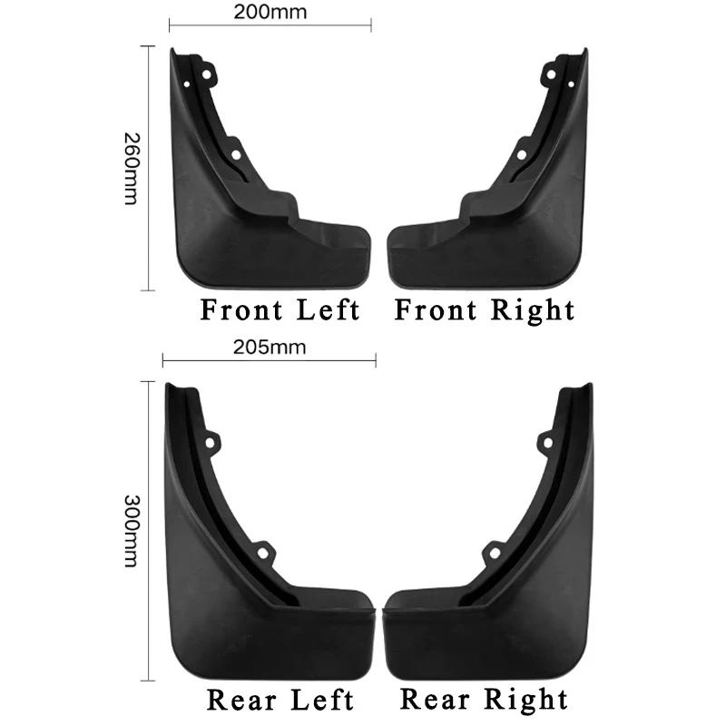 

Car Fenders For SEAT Ateca KH7 2017~2025 2019 Mudguards Splash Guards Wheels Protection Covers Wheel Protector Parts Accessories чёрный