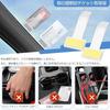 Parking Ticket Windshield Car Glass Convenient Car Storage Transparent for with Adhesive 74mm in Length Holder, 20-Pack, Clip, Holder, Item,