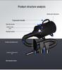 Adjustable Speed Pet Dryer with Nozzle: Dog Beauty Blower & Pull Dryer