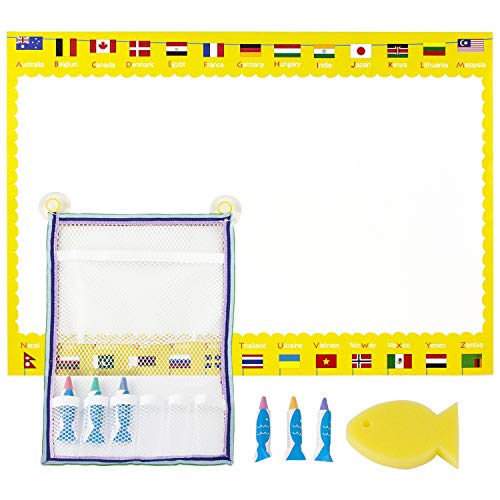 

Nippon Rikagaku Ofuro de Kitpas Net & Sheet Set, Yellow & National Flag, OFB-YEW