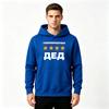 Men's Crewneck Hoodie, Russian Text General 4 Stars Print Casual Long Sleeve Sweatshirt Top