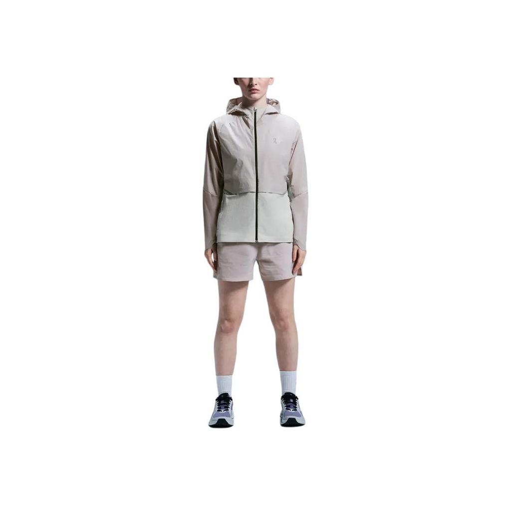 On Core Jacke Bequem Vielseitig Kapuze Fashi Jacke Damen Jacke Gletschergrau 1WE10412862