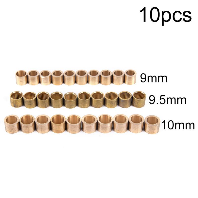 10Pcs Billiards Snooker Brass Ferrule Snooker Pool Cue Ferrule Cue Repair Tool