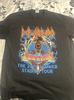 Def Leppard Journey Summer Tour T Shirt Size L Double Sided Rock Music Band 2024