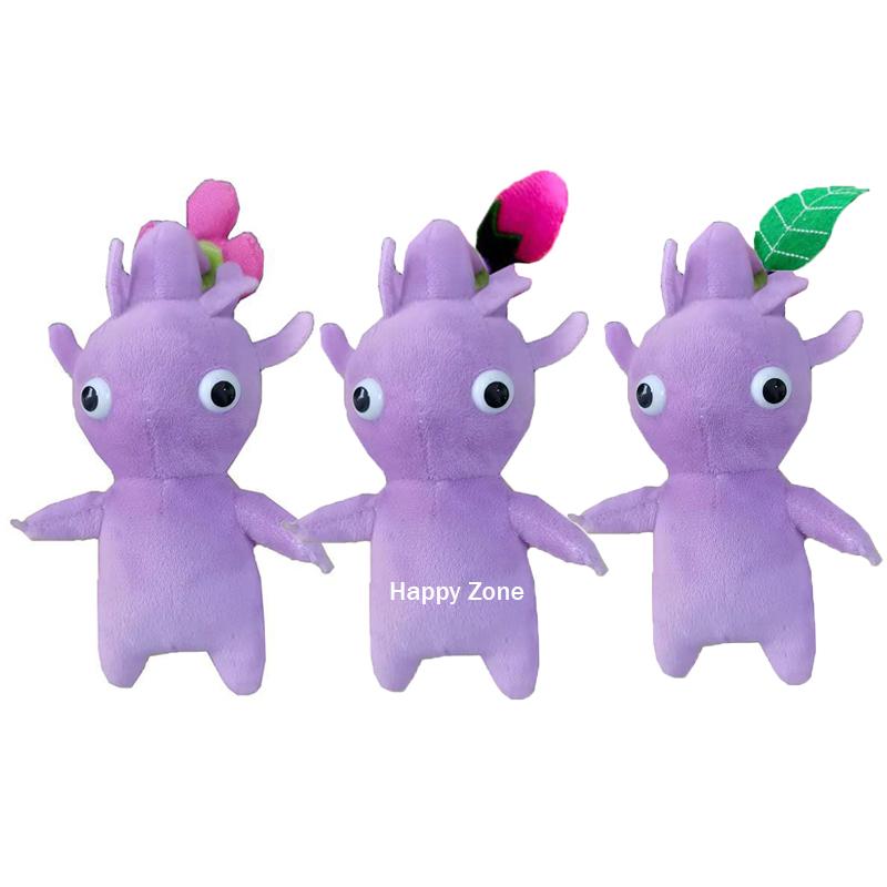 3 5 Pcs Cute Plant Spirit Plush Toy Set With Flower Leaf Bud Soft Doll Gift For Kids Fans Birthday