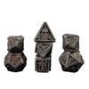 Mystery Skull Metal DND Dice Set for Dungeons and Dragons, Unique Magic RPG Role Playing Game Accessories Gifts