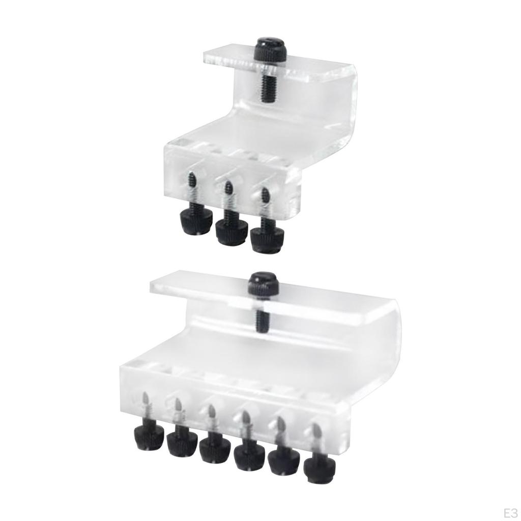 Burette Rack Aquarium Pipe Hanger Acrylic Reusable Clear Practical Titration Pump Bracket Fish Tank