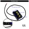 Shockproof License Lamp Bright LED Lighting Waterproof Housing Universal Easy Setups for Motorcycle Electric Vehicle