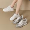 Shoes Women's Casual Sports Shoes 2025 New Summer Breathable Platform White Shoes Forrest Gump Shoes Retro German Training Shoes