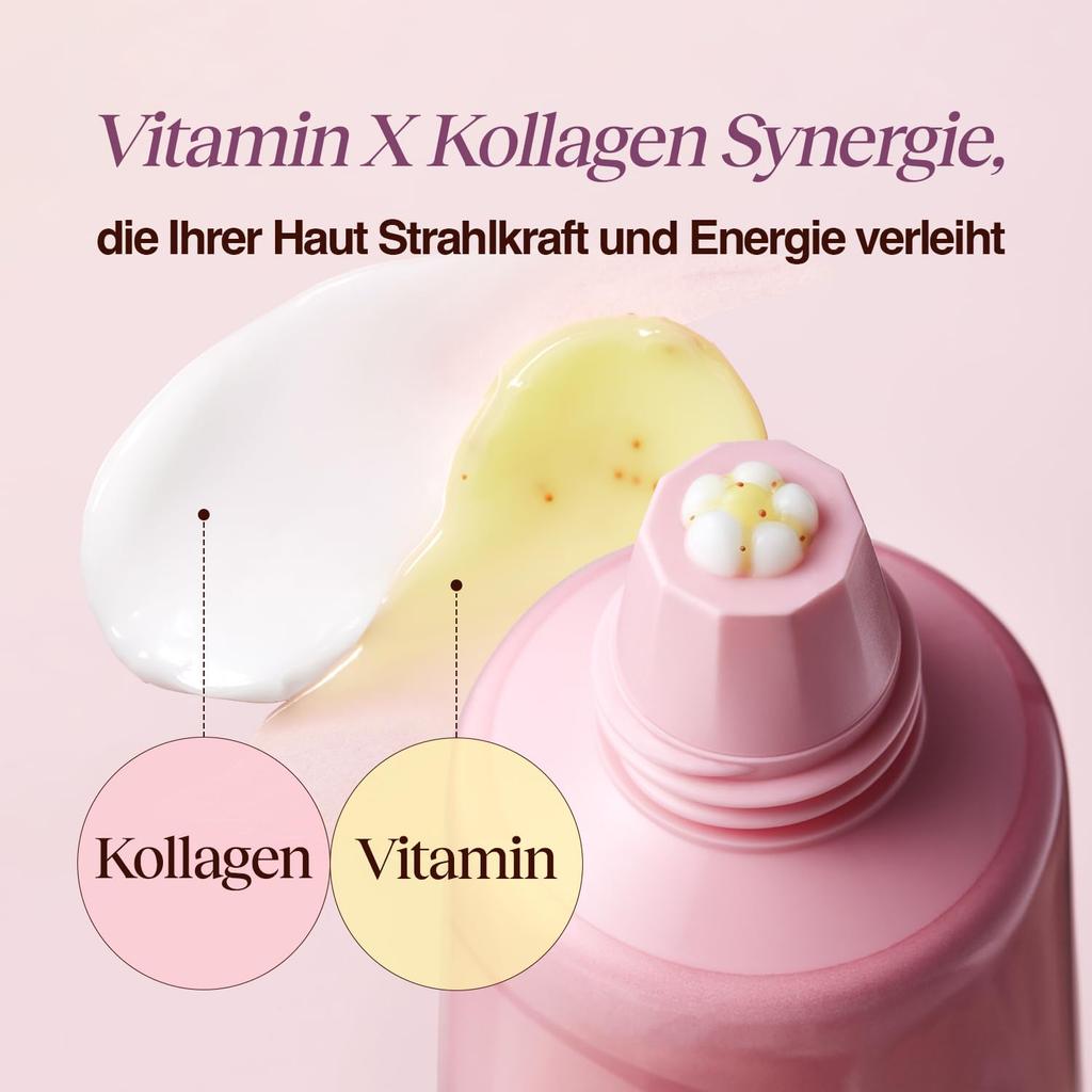 CLIV Time 8 Collagen Cream Face Cream - Moisturizing, Firming, Vitamins, Peptides, Niacinamide - Korean Skincare - 80ml