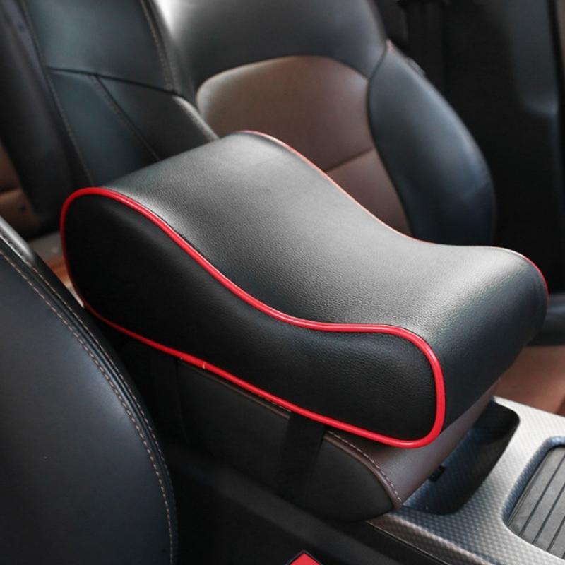 Car Armrest Box Height Increasing Pad Storage Bag Car Central Armrest Pad Soft Cushion For Auto Central Armrest