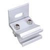Aluminium Standing Seam Clamps Portable Accessory for Fixing Solar Structures on Folded Sheet Metal Roofs 4Pieces