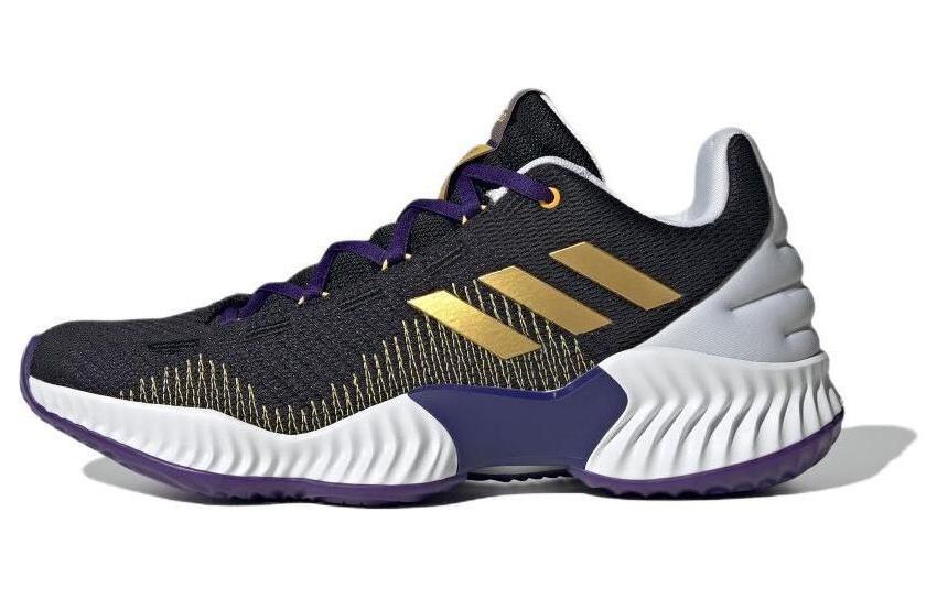 adidas Pro Bounce 2018 Black White Gold IG4493 46