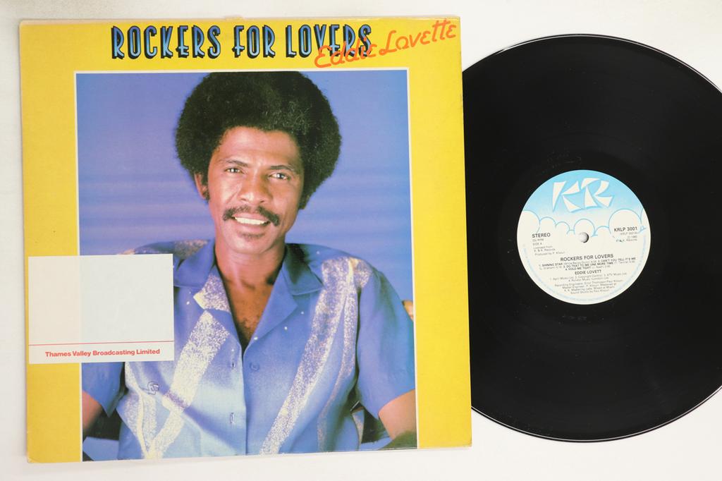 LP Record EDDIE LOVETTE - Rockers For Lovers KRLP3001 KR 1981 Germany Reggae, Ska & Dub Used