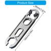 Professional 16 Functions Plumbing Wrench Compacts Design Thickened Aluminum Alloy Bathroom Fixture Installation Tool