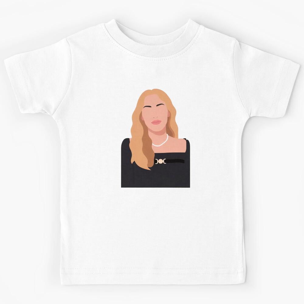Miley Cyrus Lineless Illustration Kids T-Shirt 140